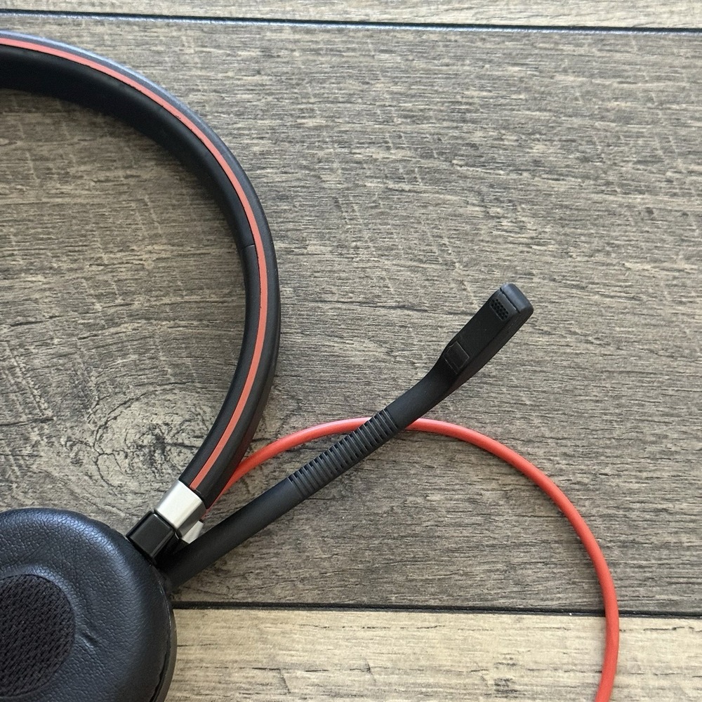 Jabra Evolve 40 MS Stereo Wired Headset ENC010 Microsoft Teams USB 3.5mm Mic - Picture 12 of 16